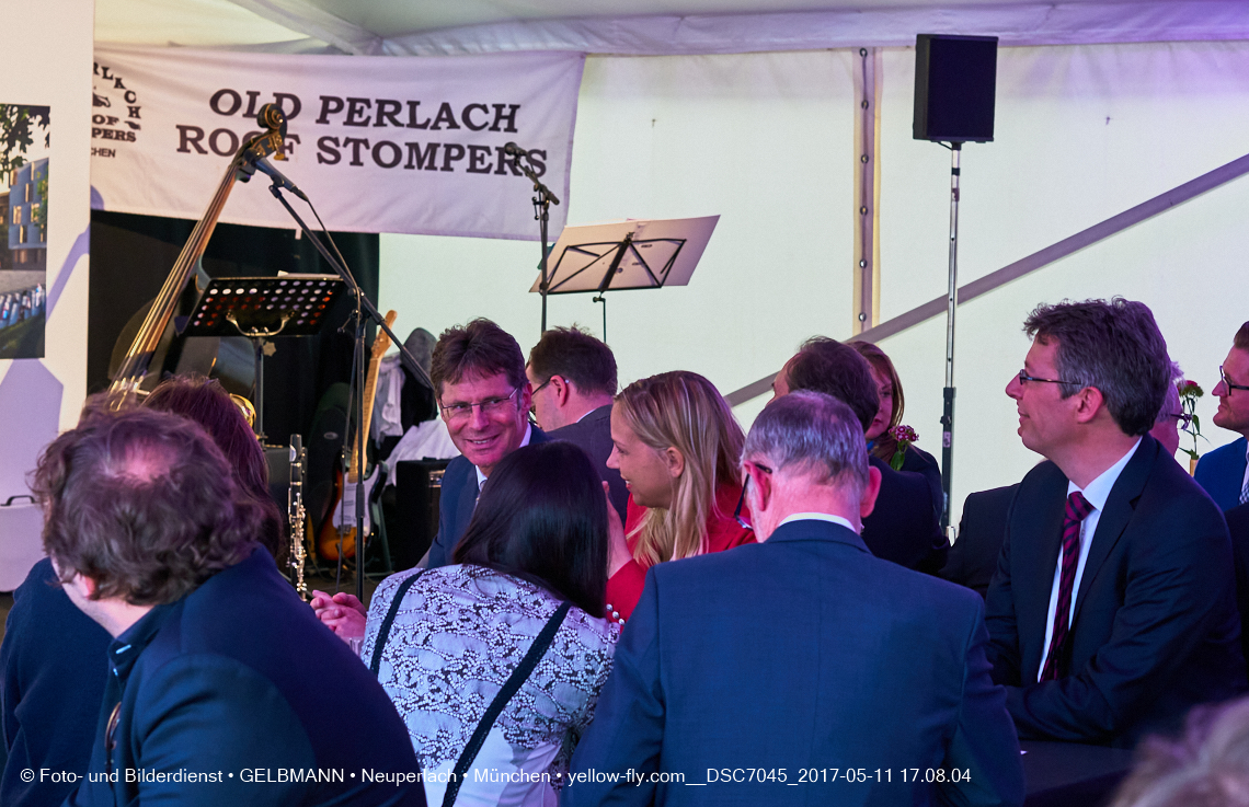 11. Mai 2017 - Grundsteinlegung für die LOGE und dem Kulturquadrat in Neuperlach